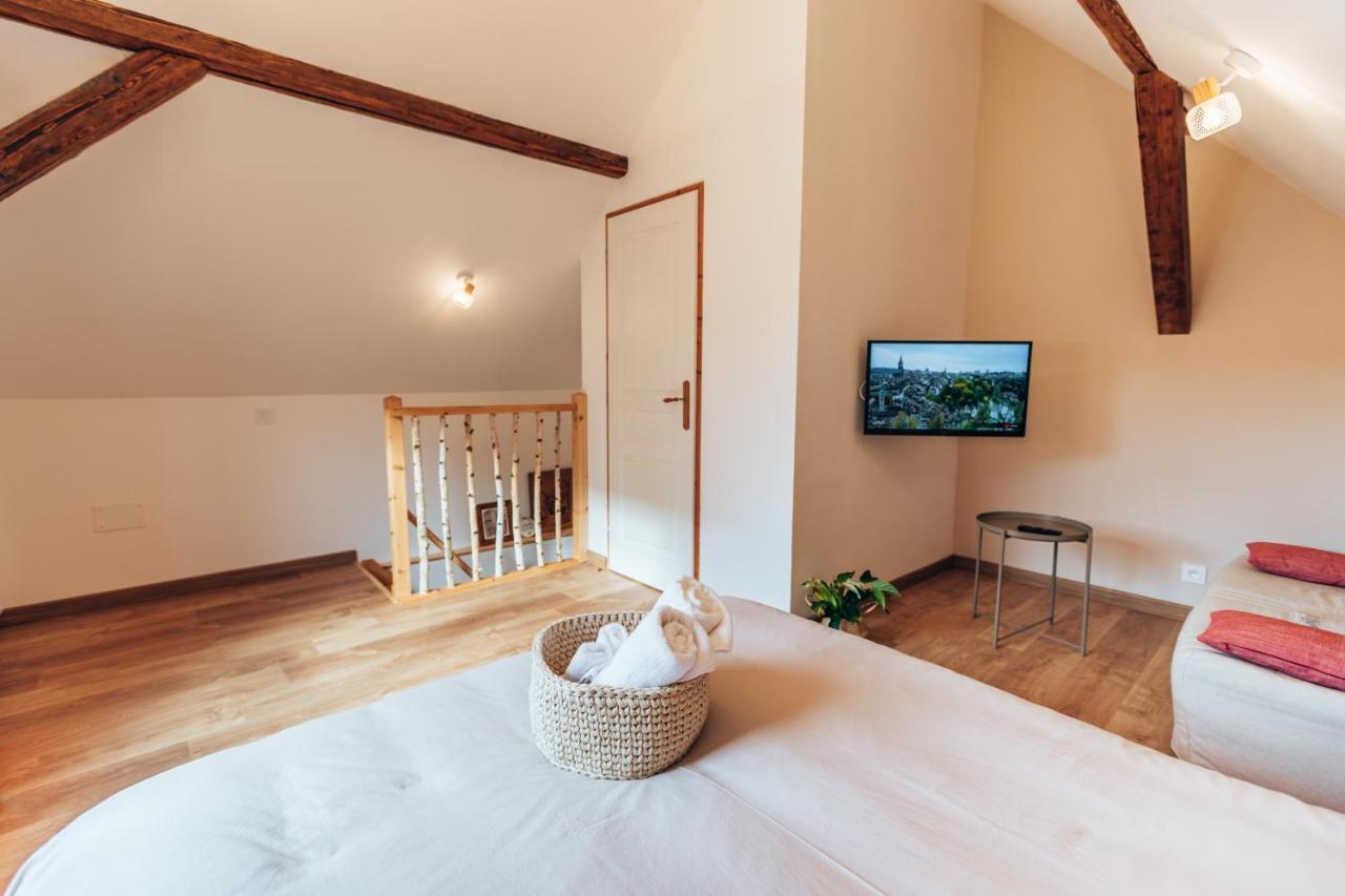 Aux Cerfs Des Vignes - L'Annexe Villa Scherwiller Kültér fotó